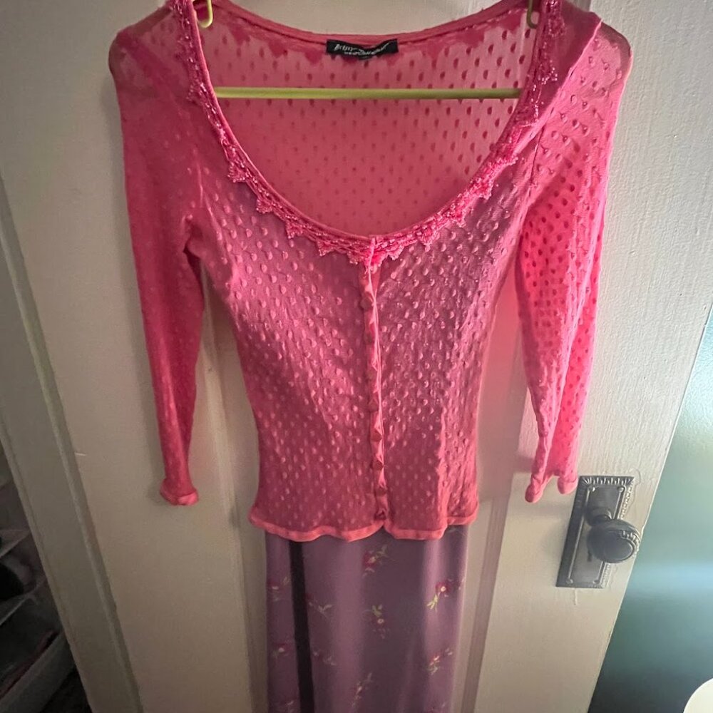 Vintage Betsey Johnson dress and matching top